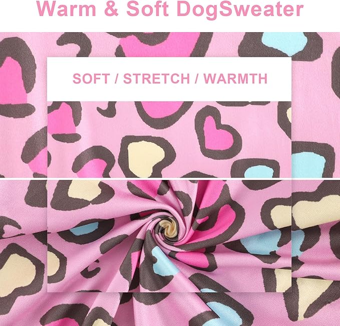 Pijama para Perros Pequeños, Algodón Ligero, Manga Larga, Estampado Leopardo, XS miniatura 2