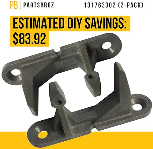 Miniatura 4 de PartsBroz 131763302 - Delantero de puerta mejorado (paquete de 2) puntas de bricolaje incluidas por PartsBroz - Piezas compatibles con Electrolux