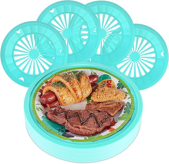 Tessco Plastic Paper Plate Holders 10.34 Inch Reusable