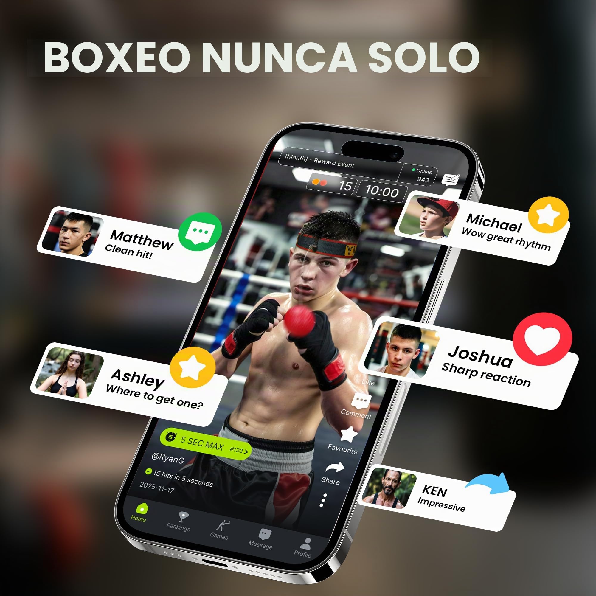 YMX BOXING Ultimate Reflex Ball - Juego de 4 bolas de reflexión más 2 diademas ajustables, ideal para reflejos, sincronización, precisión, enfoque y coordinación ojo-mano para boxeo, MMA y Krav Mega