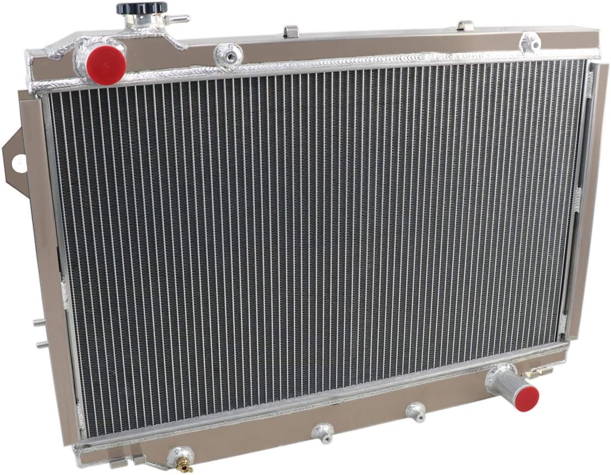 3 Row Aluminum Radiator for 1993-1997 96 Toyota Land Cruiser 4.5L 6Cylinder Gas