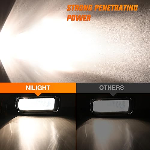 Vista 40 de Nilight Conjunto de luces antiniebla compatible con Ford Focus SVT 2002 2003 2004 2005 2006 Ford Focus SVT 2005-2007 Ford Escape 2003-2004 Ford Ford