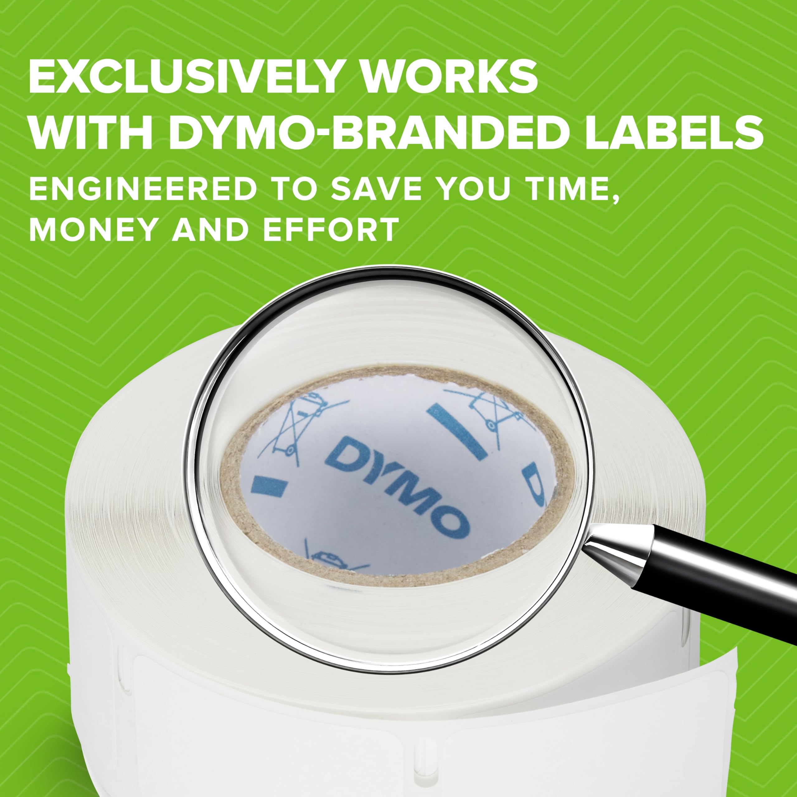 Drukarka etykietDYMO LabelWriter 5XL | Automatyczne rozpoznawanie etykiet | Drukuje bardzo szerokie etykiety wysyłkowe z serwisów Amazon, DHL i innych | Wtyczka 2-pinowa EU