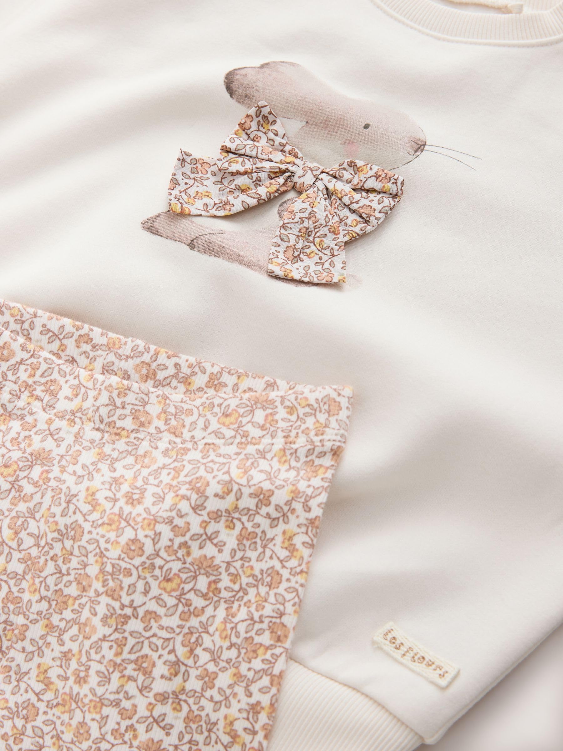 NEXT Mädchen Set aus Sweatshirt und Leggings, 2er-Pack