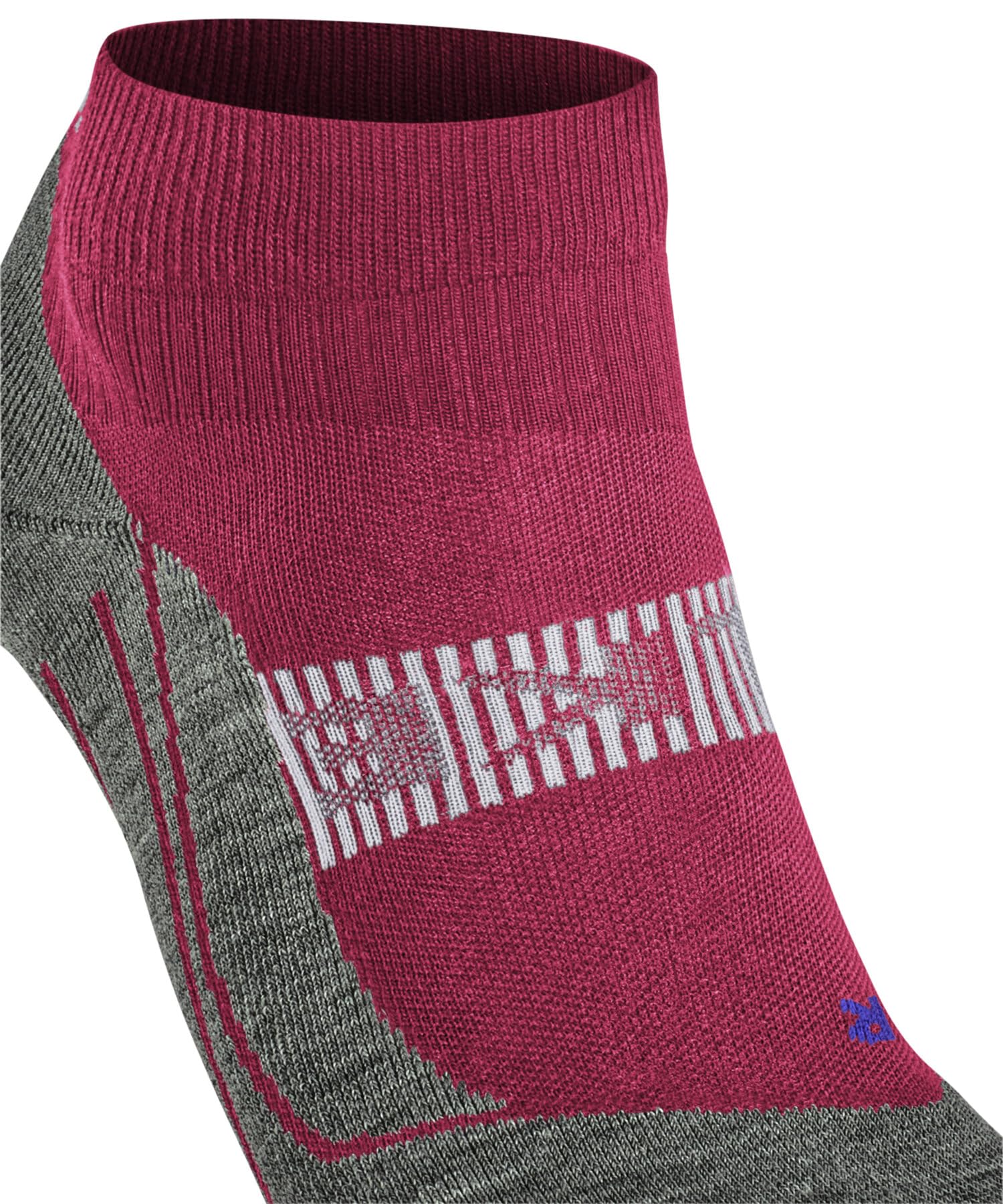 FALKE Damen RU4 Cool Short Laufsocken atmungsaktives schnelltrocknendes Funktionsmaterial mittelstarke Polsterung antiblasen kühlend kurz vegan zum Sport Jogging Running 1 Paar
