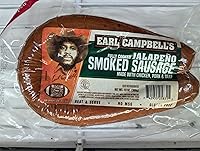 Vista 1 de Earl Campbell's Salchicha ahumada de jalapeño 13 oz (paquete de 4)