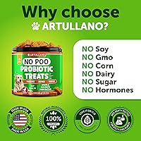Vista 6 de No Poo Chews para perros – Disuasorio para comer heces de coprofagia para perros – Evita que el perro coma caca – Deja de comer caca para perros