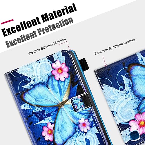 Miniatura 4 de Funda para Galaxy Tab A7 Lite 8.7 versión 2021 (SM-T220  T225), Dteck - Funda delgada de poliuretano para tablet Dteck a prueba de golpes, carcasa