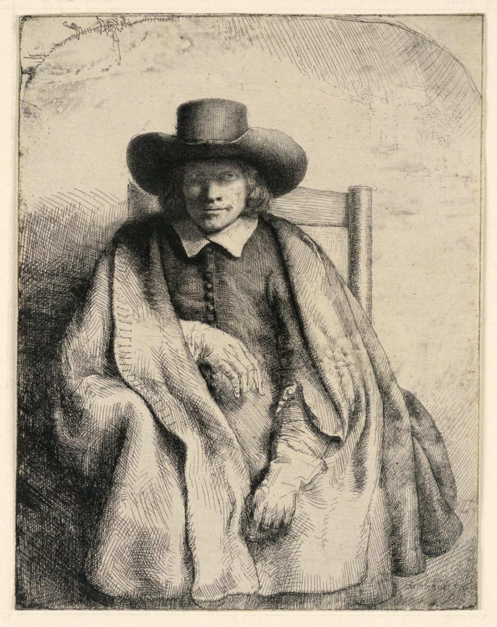 Impression Toile Rembrandt Clément De Jonghe Tableau de Maître Classique