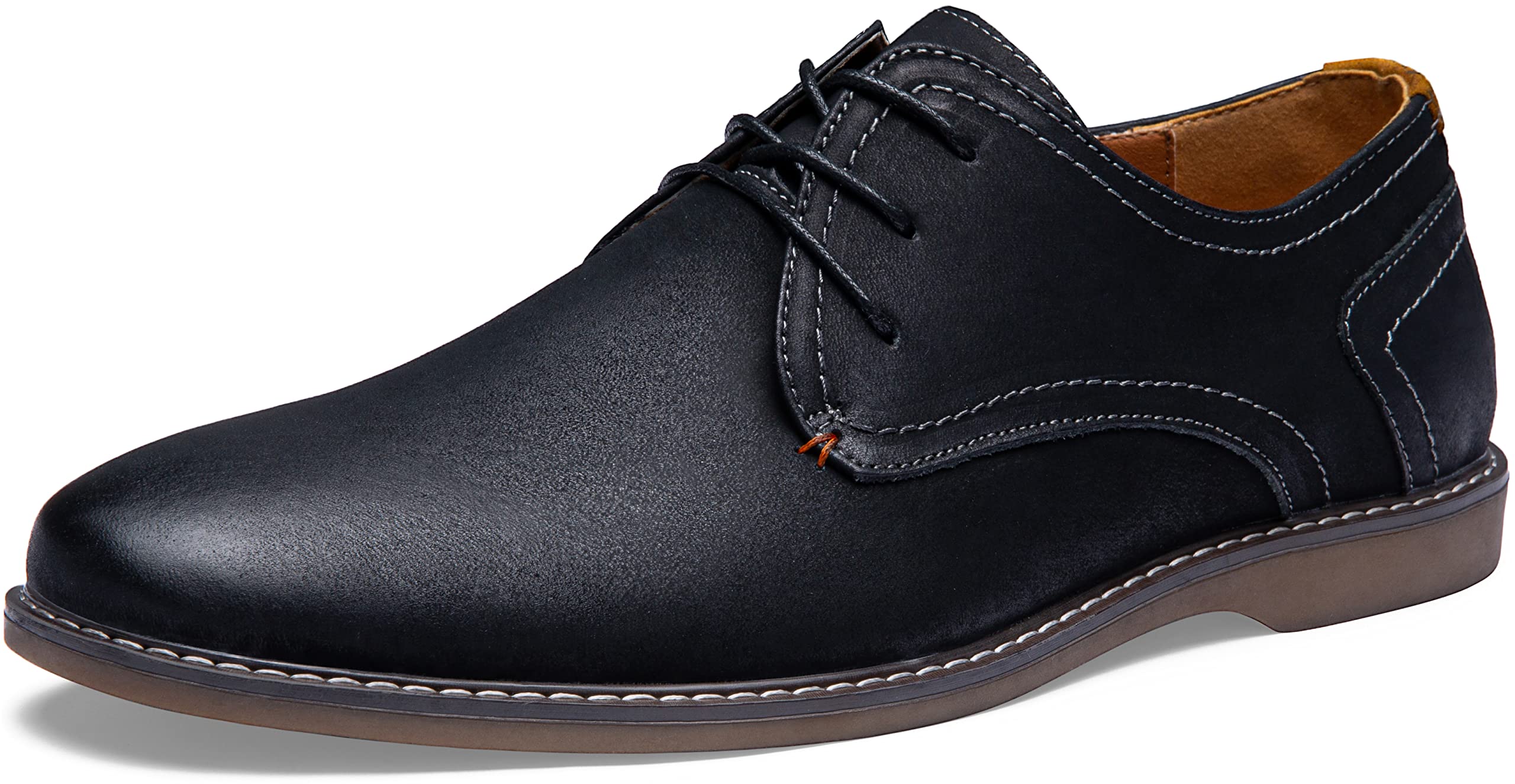 Jousen Men's Casual Dress Shoes Suede Business Classic Dress Shoes for Men