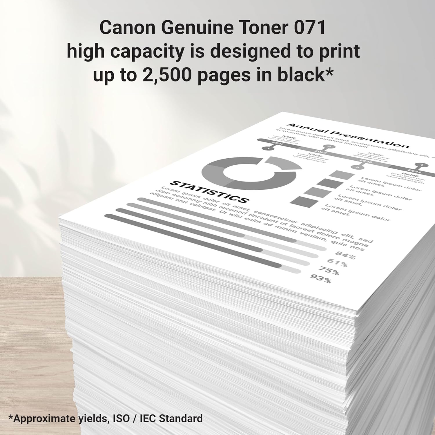 Canon Genuine 071 Black Toner Cartridge High Capacity Compatible with LBP122dw, MF272dw, MF273dw, MF275dw