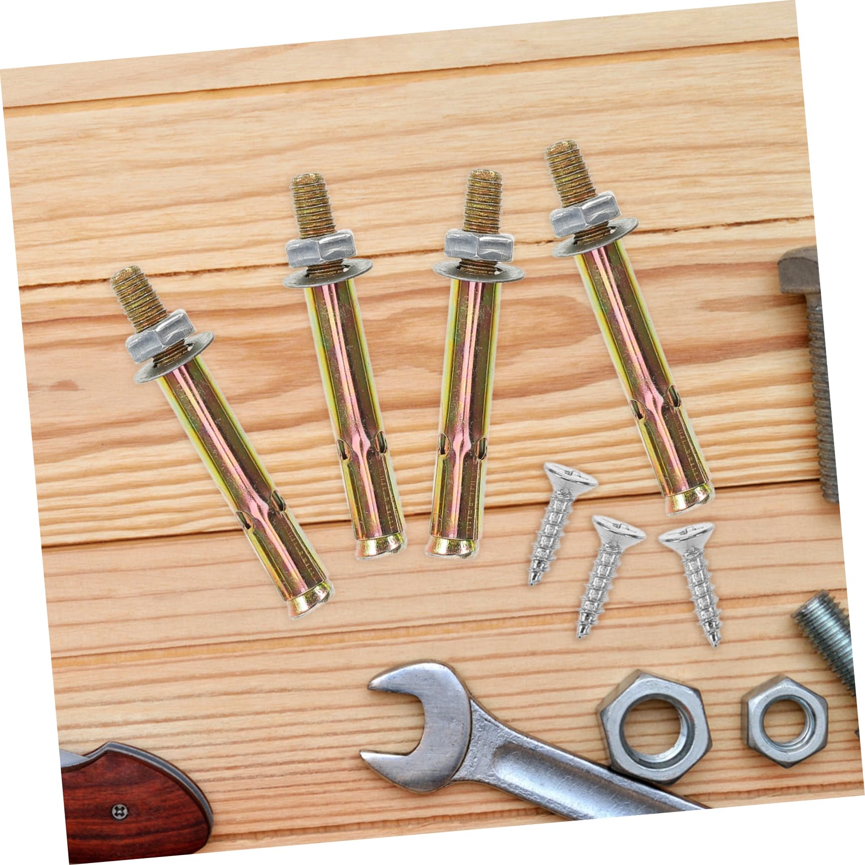 Tacos de expansión de metal, robustas extensiones con tornillos