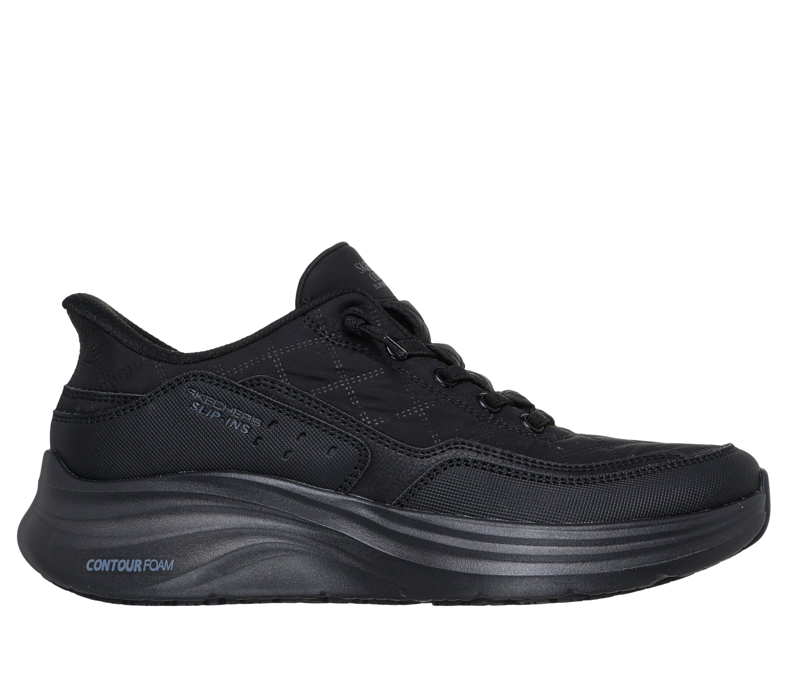 Skechers Women's Contour Foam Sr Athletic Cozy Fit Hands Free Slip Ins