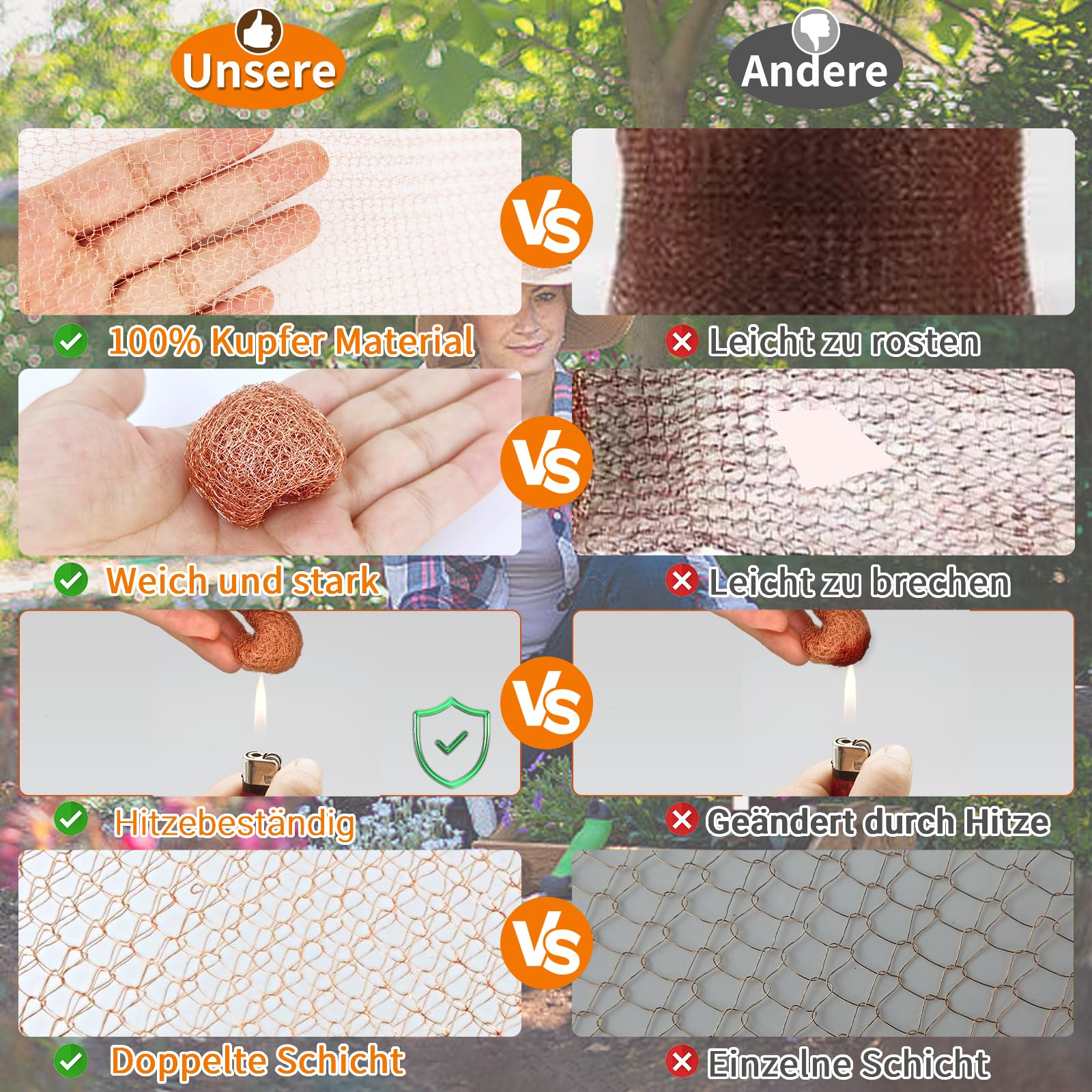 Ruban De Cuivre Anti-limaces - 6 M X 12,7 Cm, Barrière Répulsive Pour Jardin Et Maison