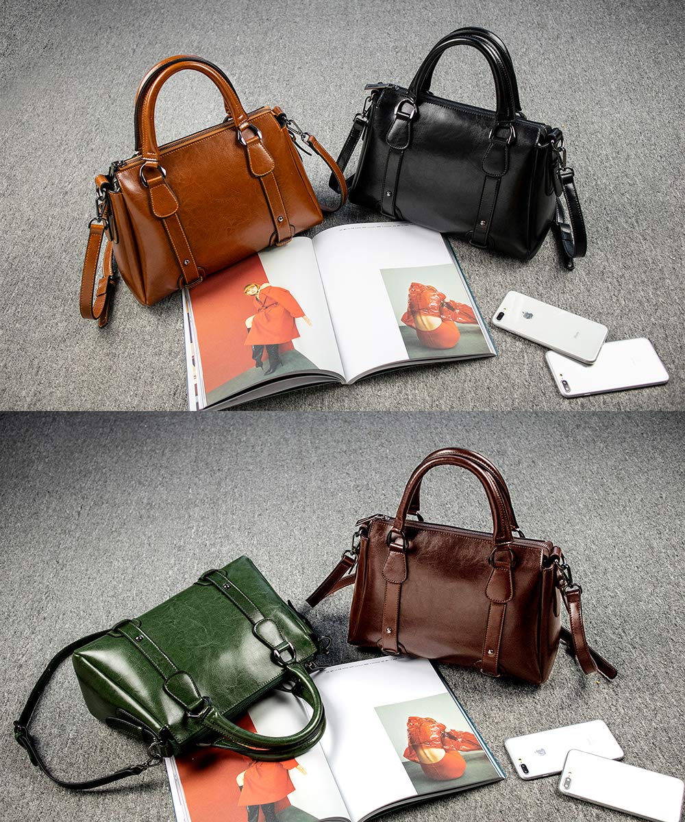 Borsa a mano con Tracolla da in Pelle Donna Brose a spalla Nero