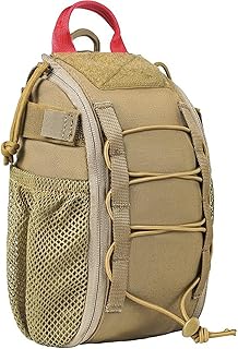 EMT Pouch Molle Ifak - Kit táctico de primeros auxilios médicos, bolsas Molle grandes, bolsa vacía solo para trauma, cintura MED para exteriores