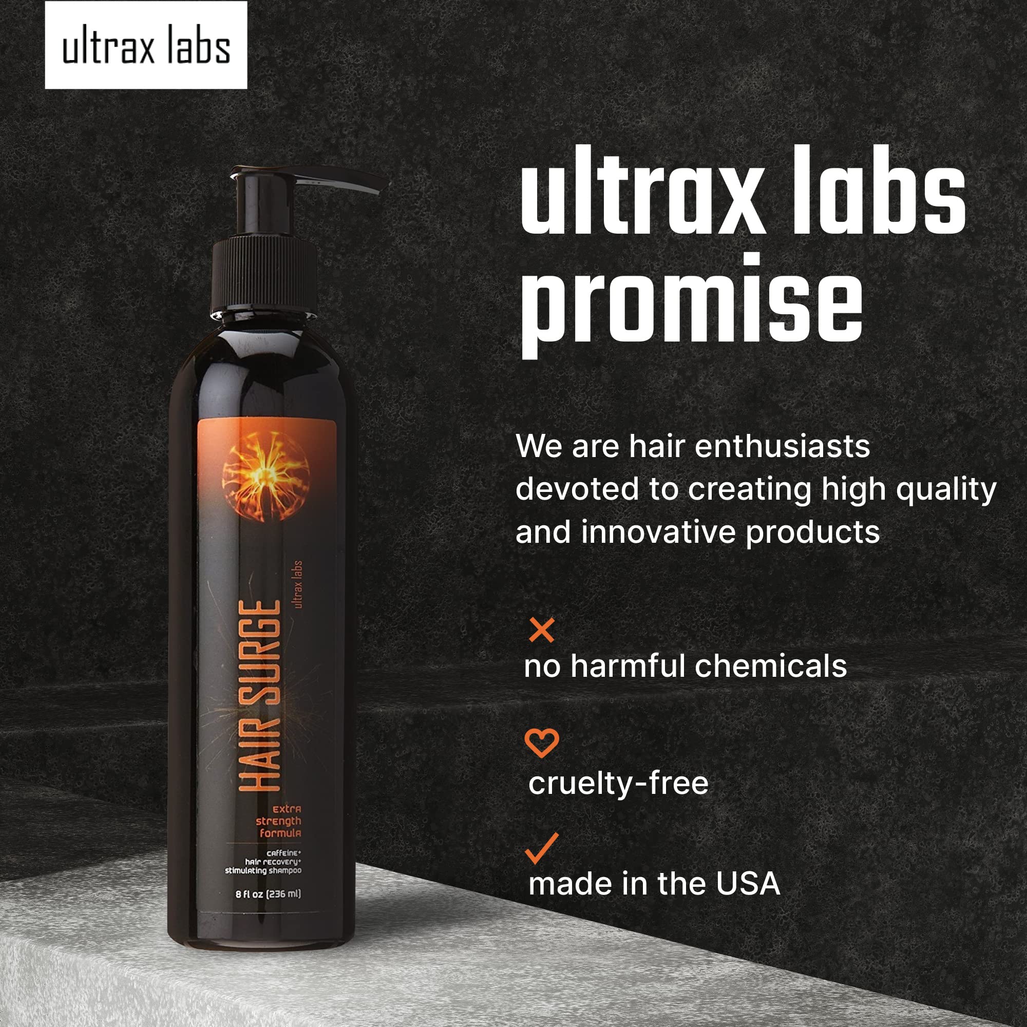 Ultrax Labs Hair Surge Caffeine Hair Loss Hair Growth Stimulating