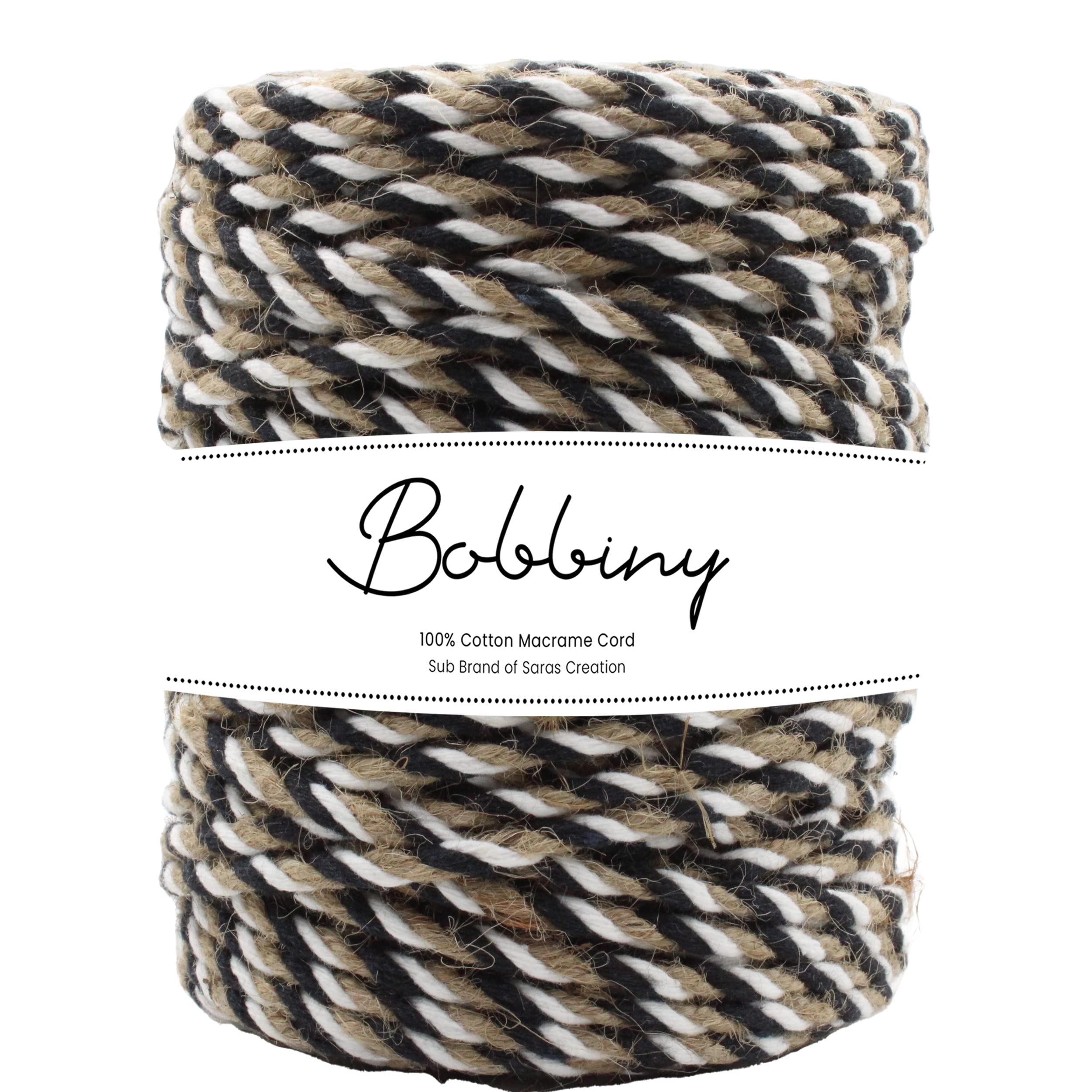 BOBBINY | Colored Strong Twisted Jute Twine Rope Linen Twine Rustic String Cord Rope, DIY Burlap String Rope, Party Gift Wrapping Cords Thread and Other Projects | Brown | 3mm, 20 Meters — Amazon image 7