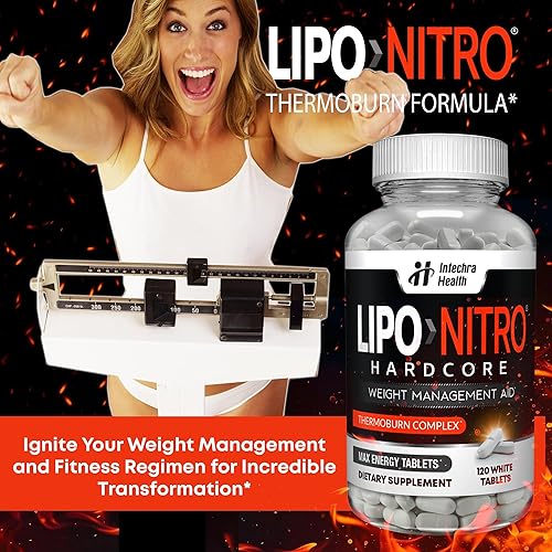 Miniatura 6 de LipoNitro® Píldoras dietéticas de máxima fuerza con Nitro Energy – Ingredientes científicamente investigados – Suplemento dietético de calidad