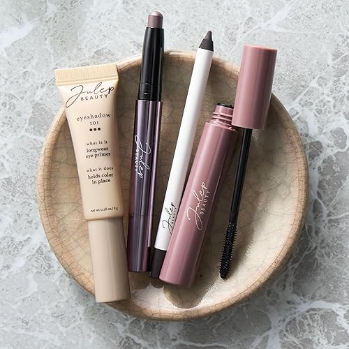 Miniatura 10 de Julep Sombra de ojos 101 Crème to Powder impermeable sombra de ojos Stick Duo, Champagne Shimmer y Pearl Shimmer