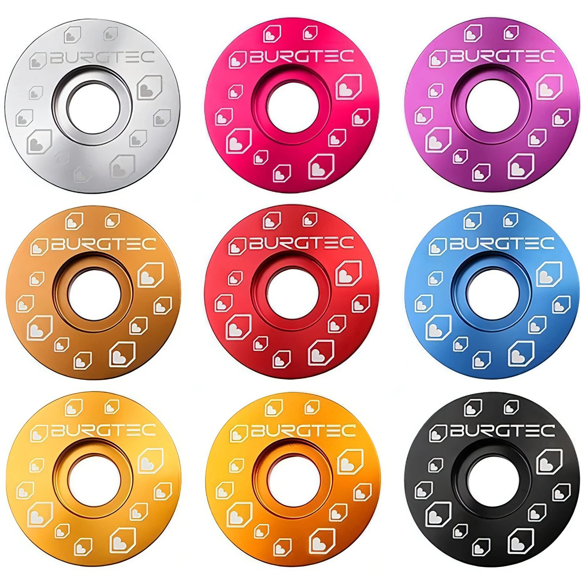 Burgtec Top Cap Kash Bronze, 1 1/8In