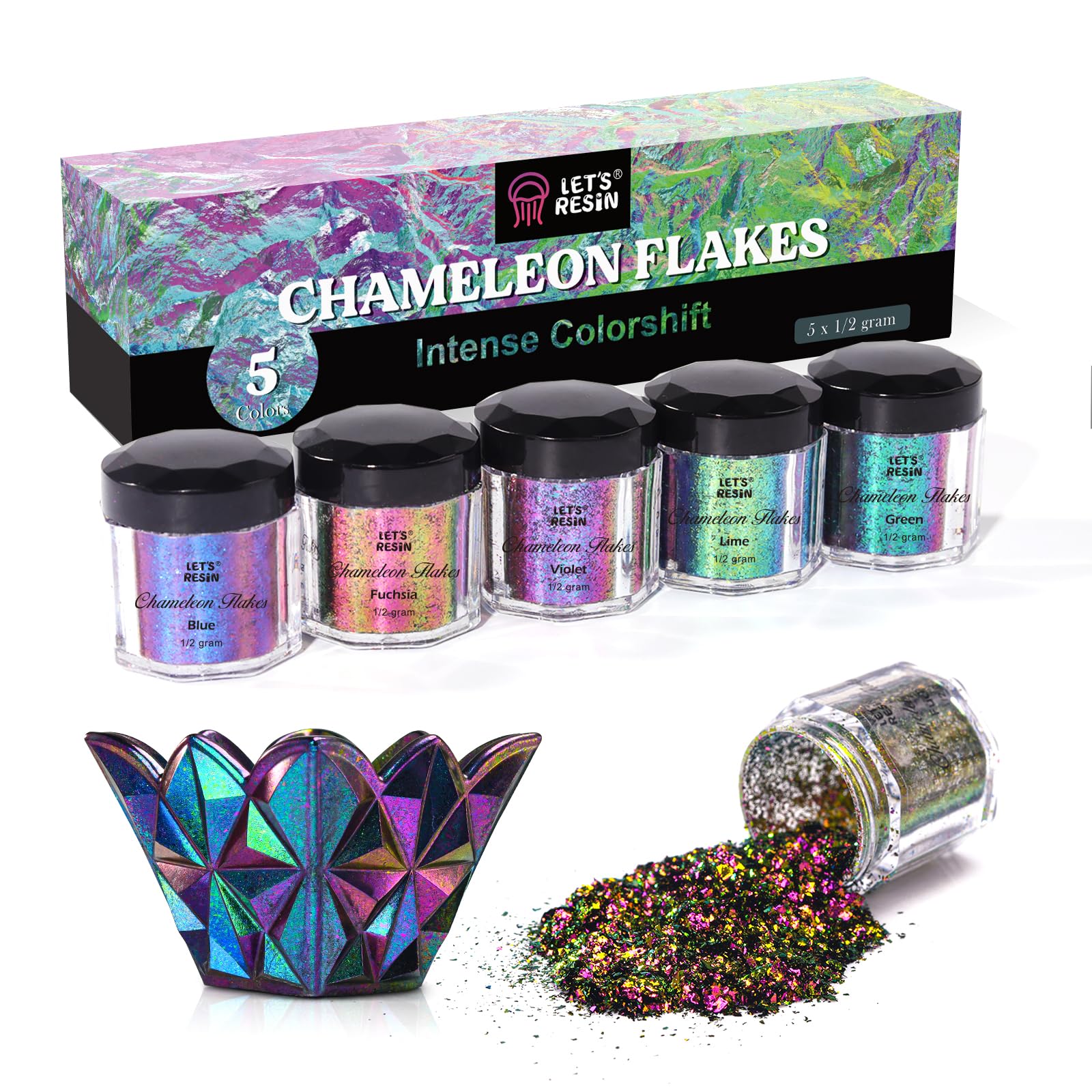 LET'S RESIN Chameleon Flakes-image-29