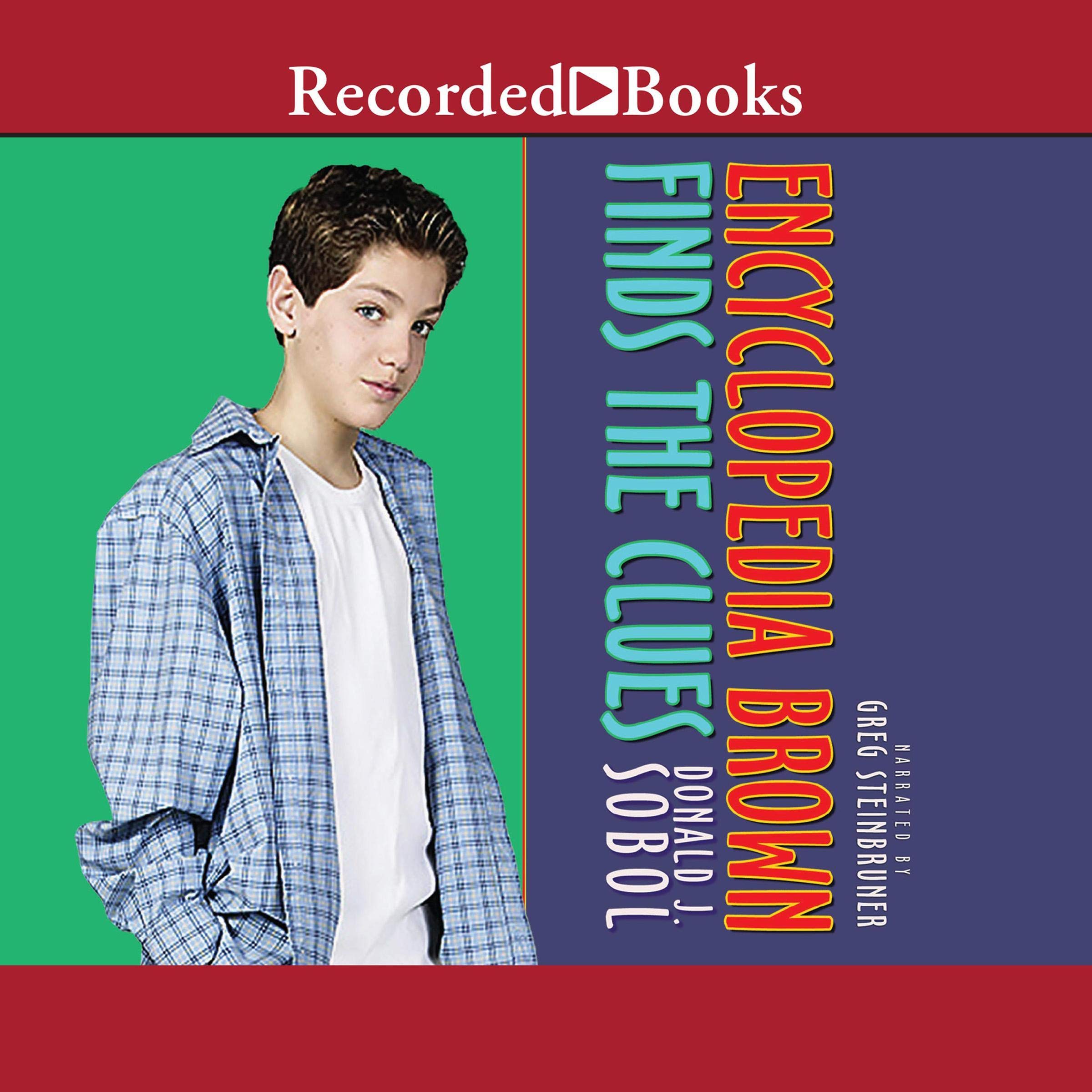 Cover art for Encyclopedia Brown Finds the Clues