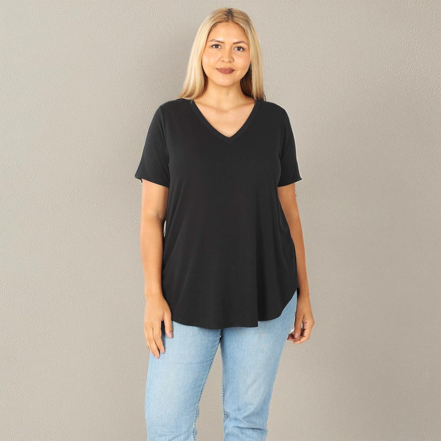 Zenana womens V-neck - Image 3