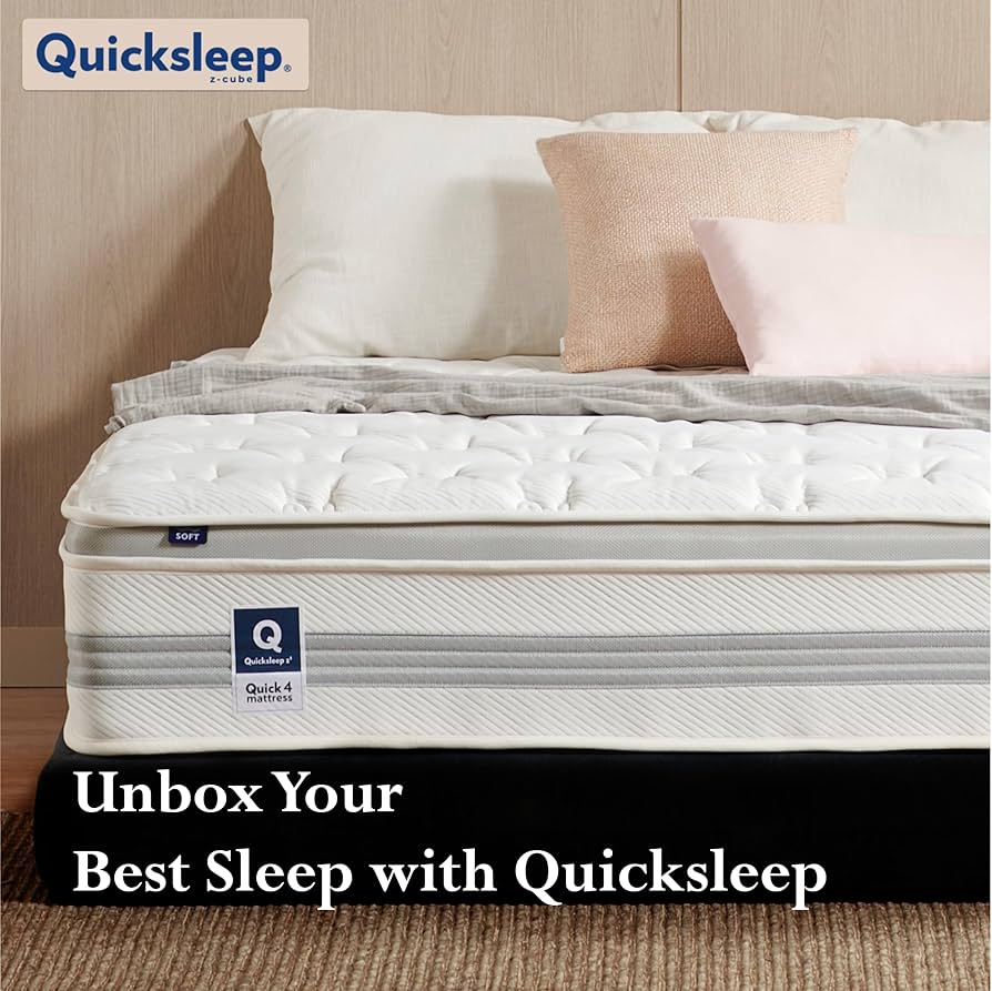 クイーンサイズ スプリングマットレス Amazon.co.jp: QUICKSLEEP QA4 Z キューブマットレス | クイーン