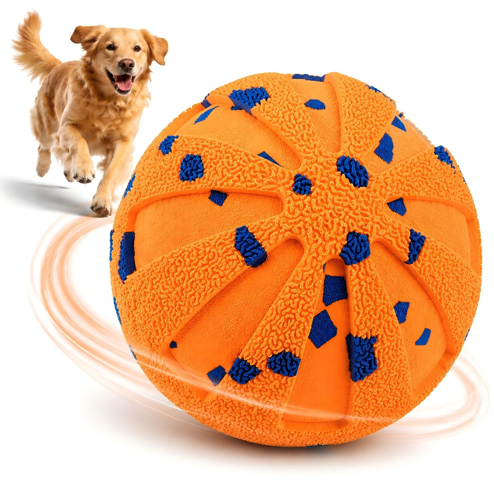 DFQ Palla interattiva per cani, arancione