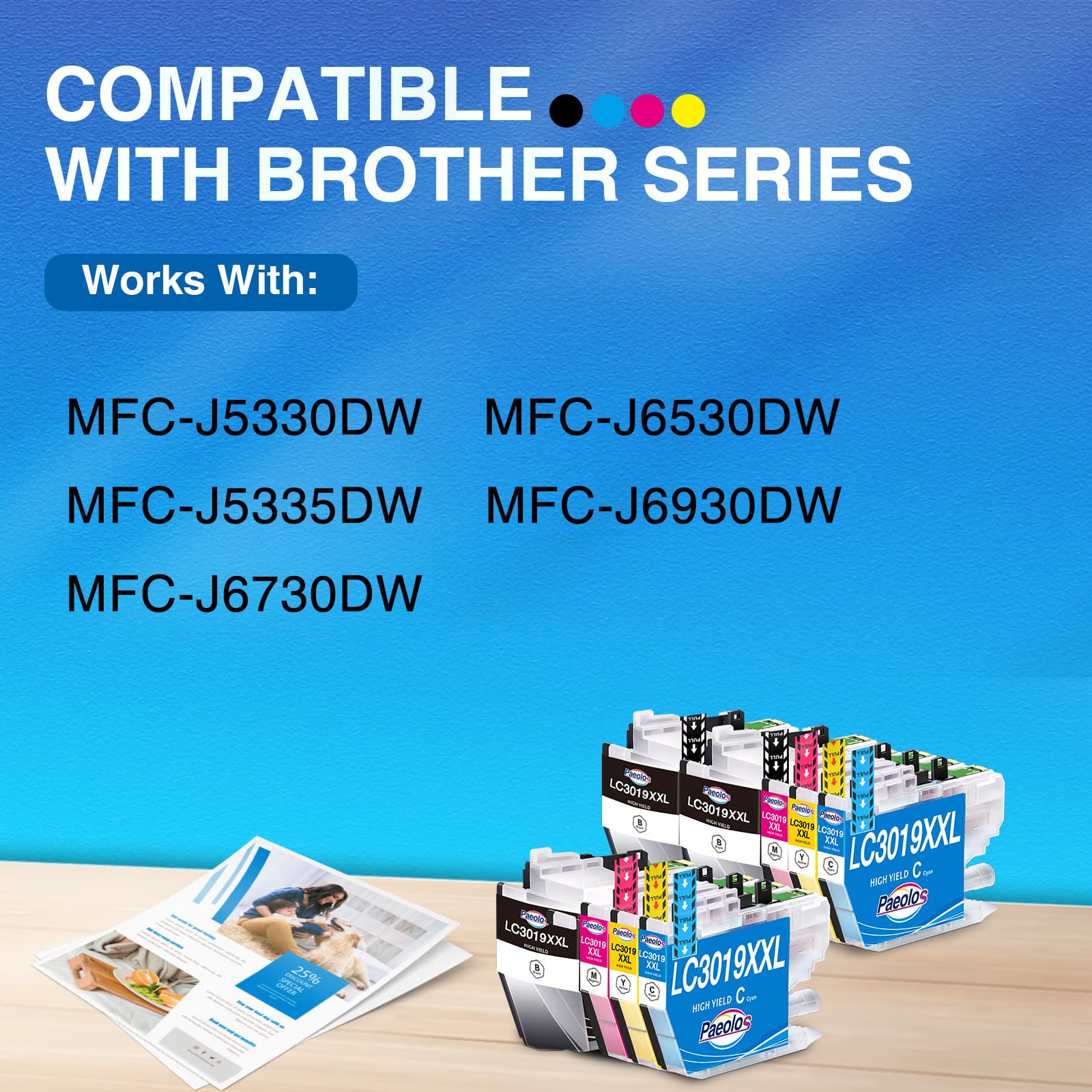 Amazon.com: LC3019XXL Ink Cartridges Replacement for Brother