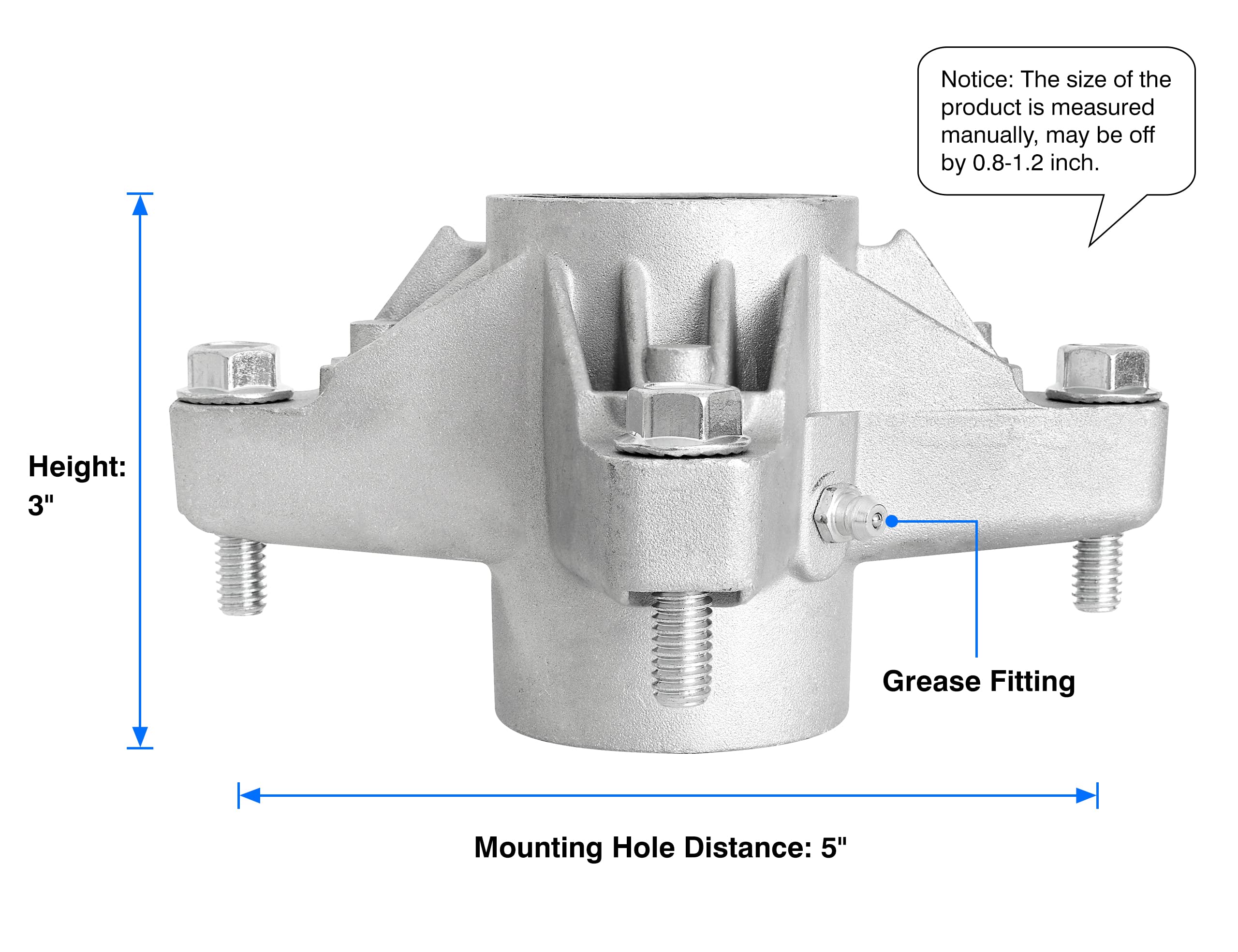 Amazon.com : wyevee 918-04426 Spindle Fit for Cub-Cadet Lawnmower