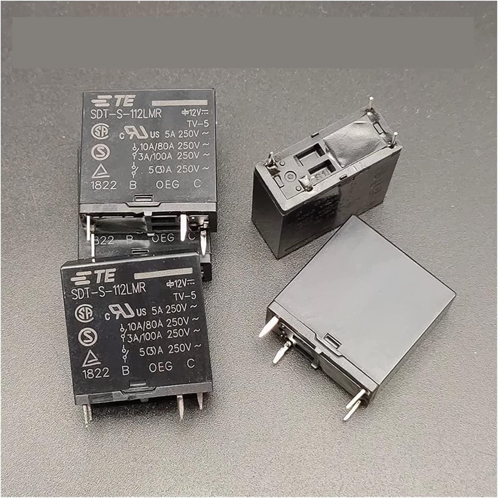 CSKWLLNBC Relay 5Pcs/Lot Sdt-S-112Lmr Dc12V 4Pin 5A 12Vdc New and Original