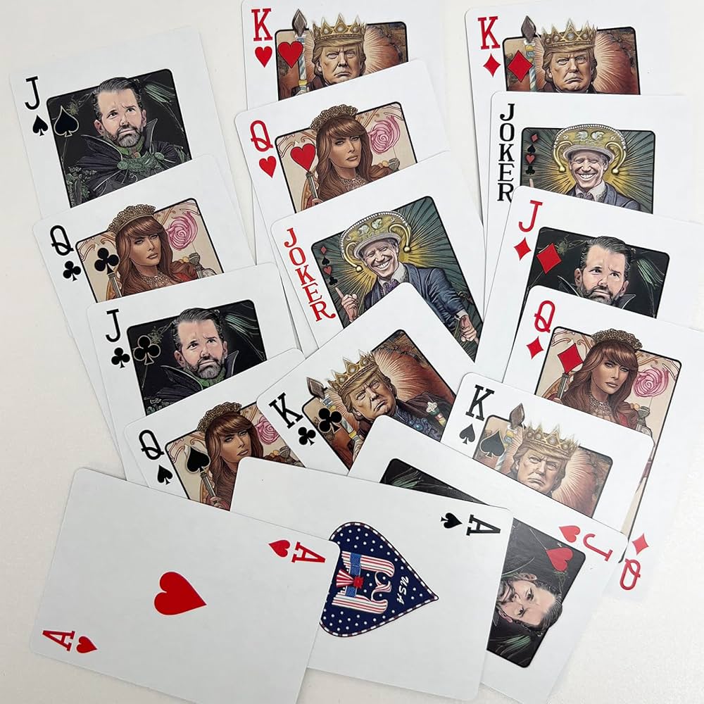 Trump Family Playing Cards - Premium Collector's Edition