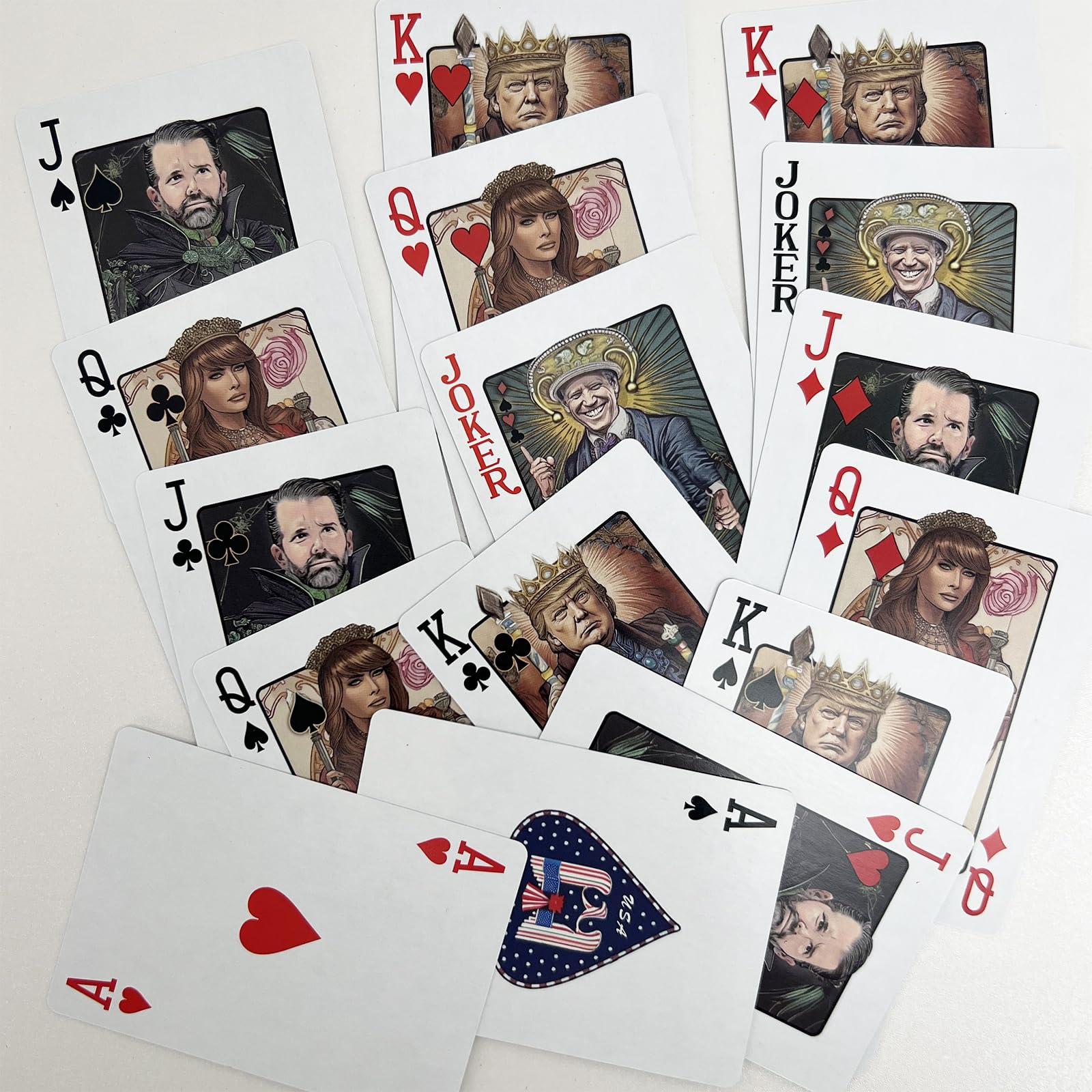 Trump Family Playing Cards - Premium Collector's Edition