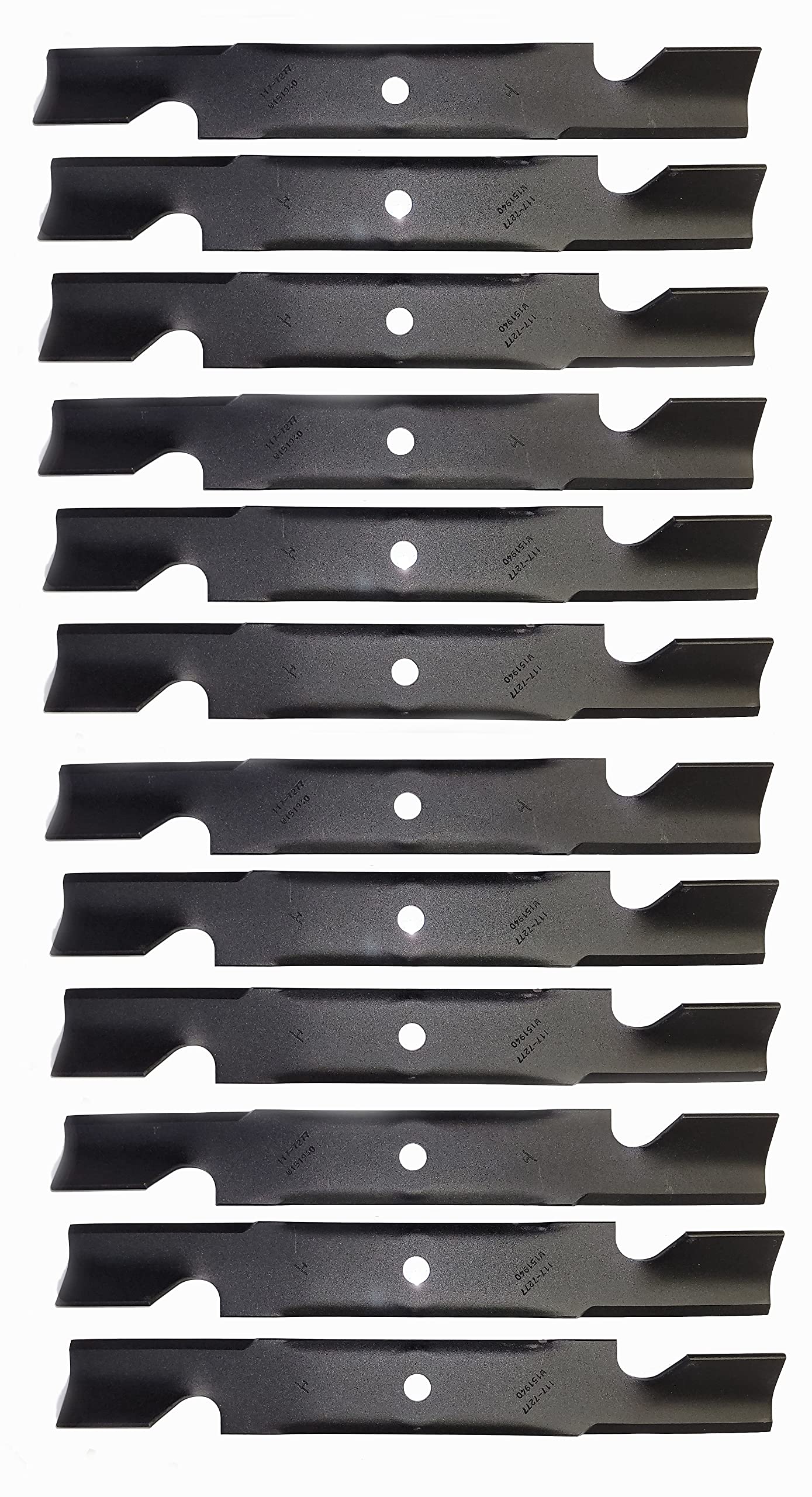 Paquete 6 Cuchillas Para Cortadora Toro Titan Zero Turn – Compatible Con Pieza 117-7277-03, Modelo 14803