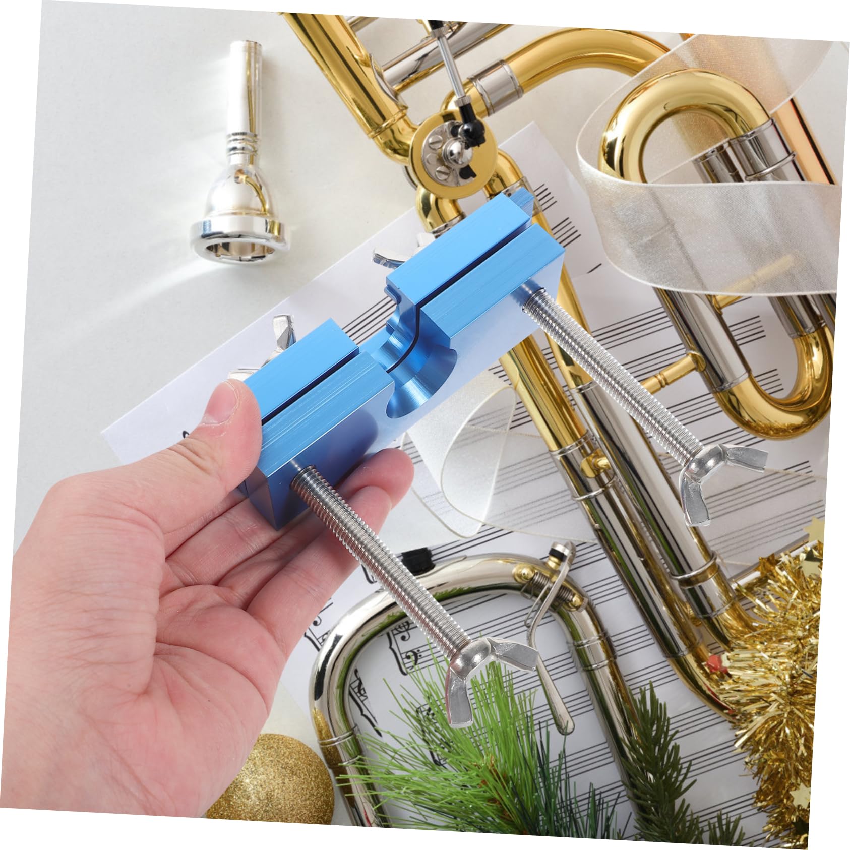 CIMAXIC Mouthpiece Extractor Trumpet Adjustment Tool Small Replacement Holder for Euphonium Versatile Tool