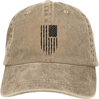 Golf American Flag Father's Day Baseball Cap Golf Dad Hat Adjustable Original Classic Low Profile Cotton Hat Men Women