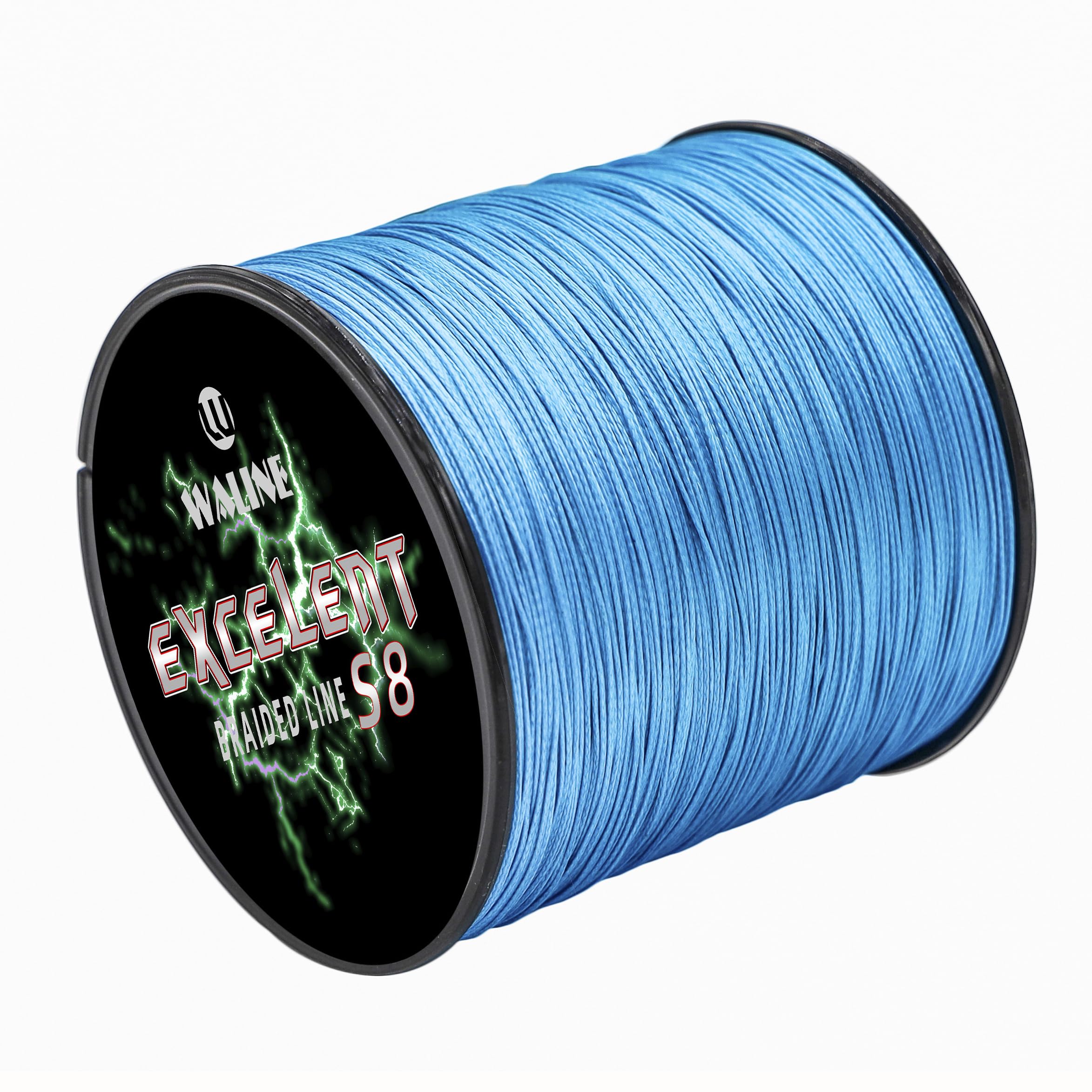 Waline Super Strong Fil de pêche tressé 8 brins 300 m 500 m PE Multifile Ligne de pêche 20 lb-100 lb Pêche au lancer
