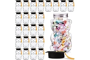 24 Pcs Graduation Bear Candy Jar 2024