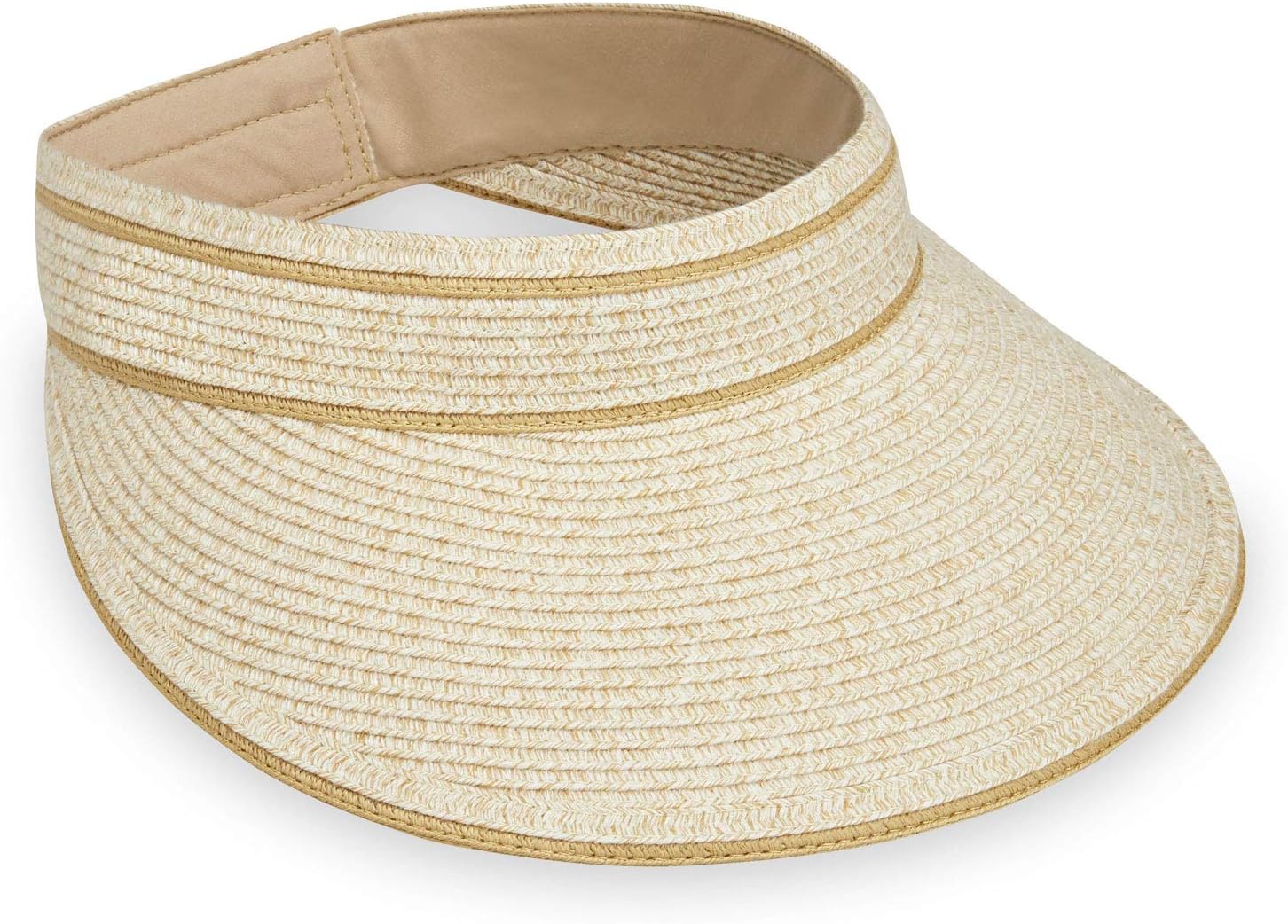 CARKELLA by Wallaroo – Women’s Lily Sun Visor – Wide Brim, Packable, Lightweight and Adjustable Sizing for Medium Crown Sizes