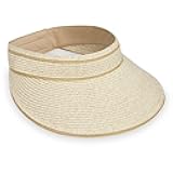 by Wallaroo – Women’s Lily Sun Visor – Wide Brim, Packable, Lightweight and Adjustable Sizing for Medium Crown Sizes