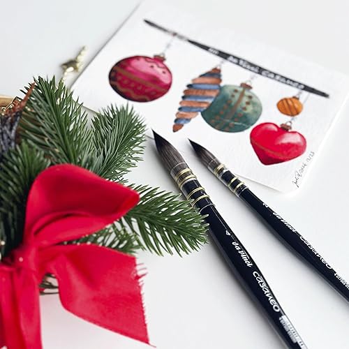 Miniatura 7 de da Vinci 498 Casaneo Pincel de acuarela, talla 4