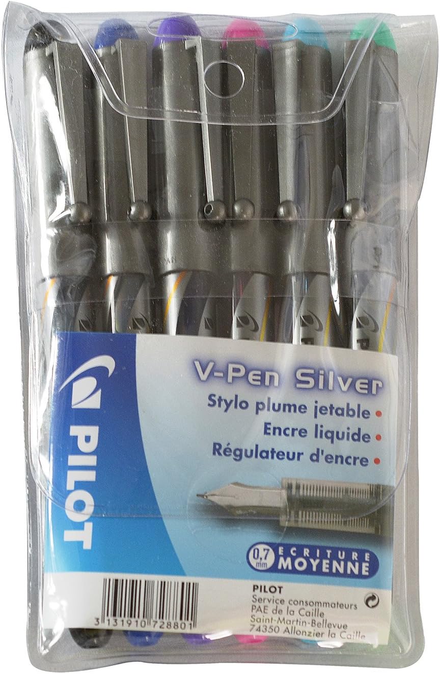 Zebra Fuente - 3 Penne Stilografiche Usa E Getta Verdi - Pennino In Acciaio 0,6mm - Per Scuola E Ufficio