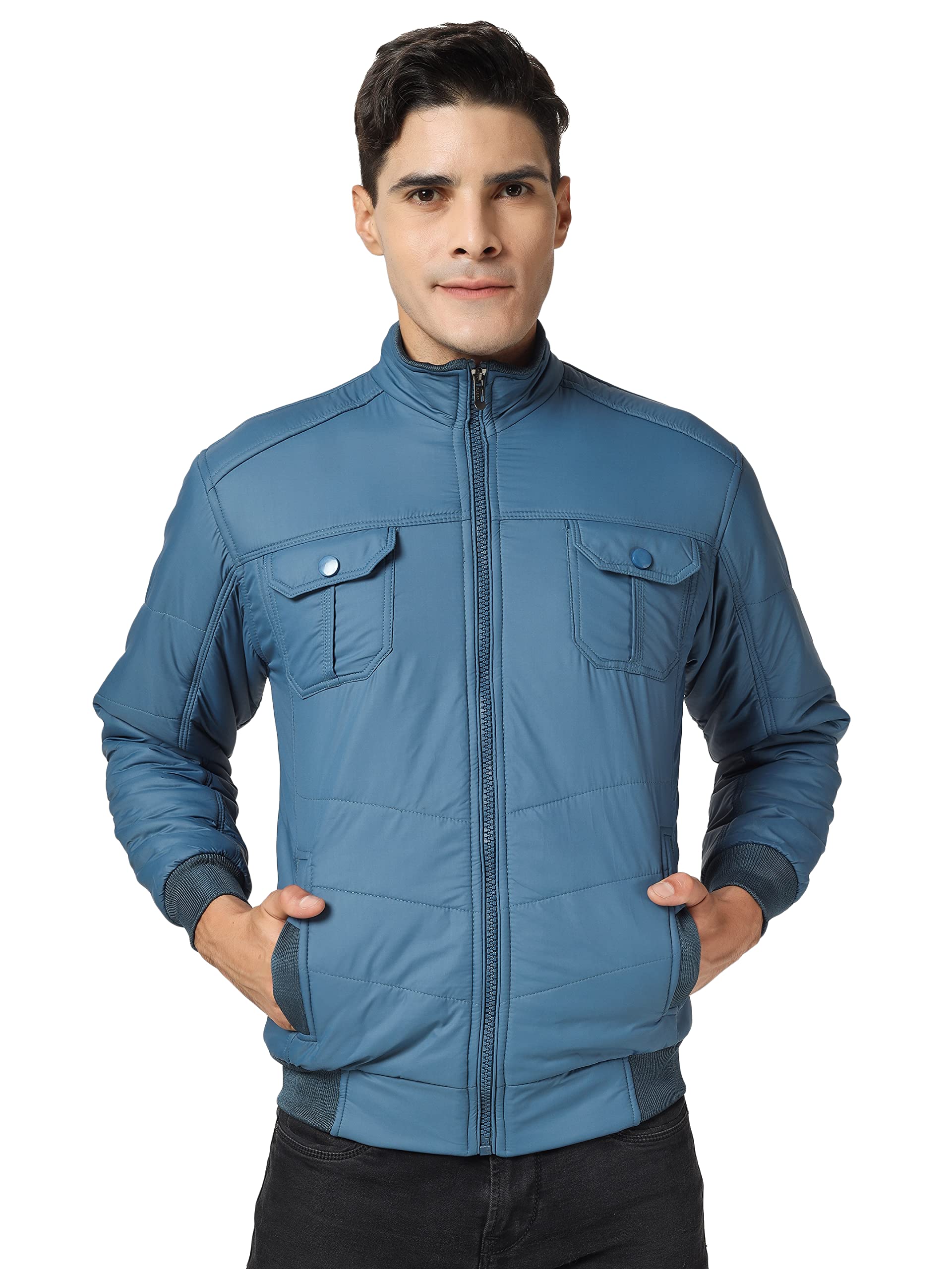 Men's Solid Regular Jacket