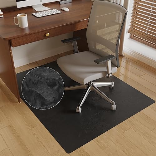 Miniatura 56 de Tapete de 36 x 48 pulgadas para silla de oficina, tapete transparente para silla de escritorio para alfombra de pelo medio/bajo, tapetes resistentes