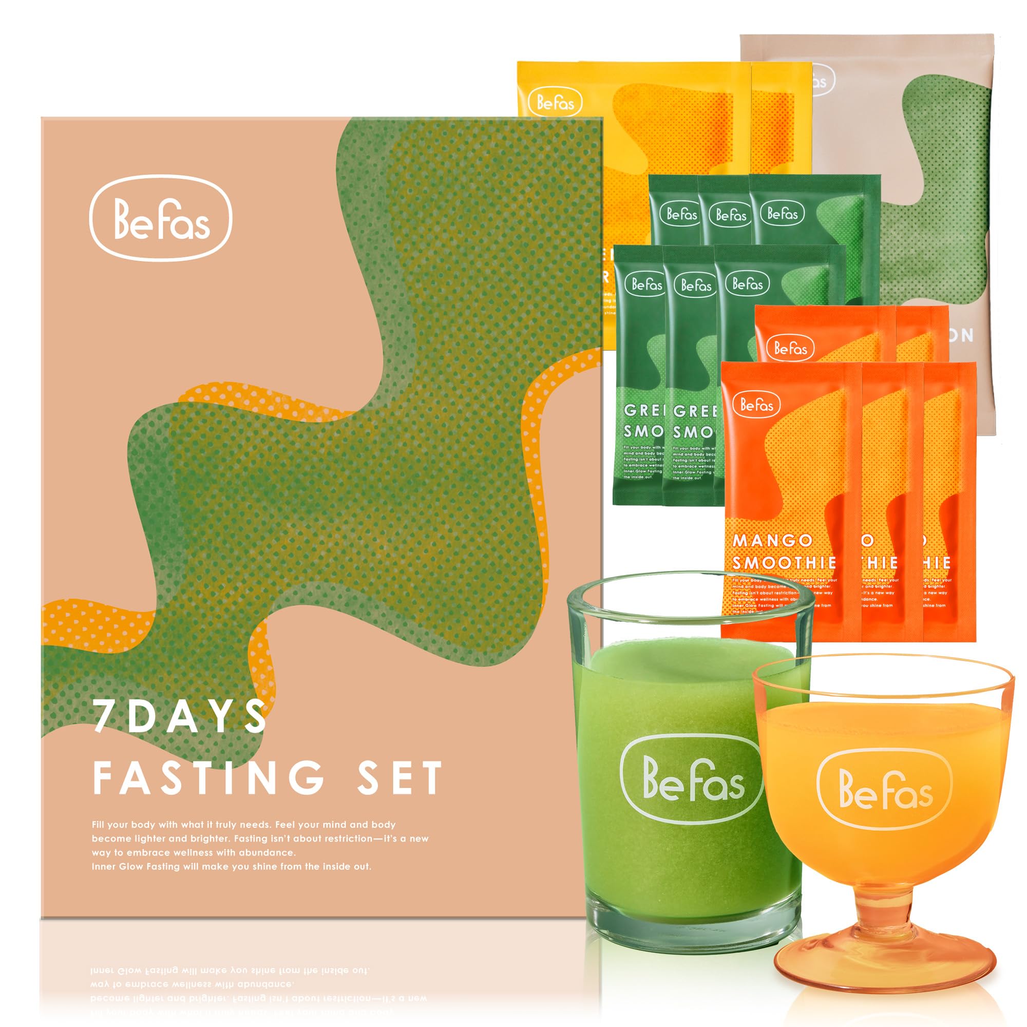 Be fas 7日間ファスティングセット Amazon.co.jp: Befas ビーファス 本格ファスティングセット (酵素