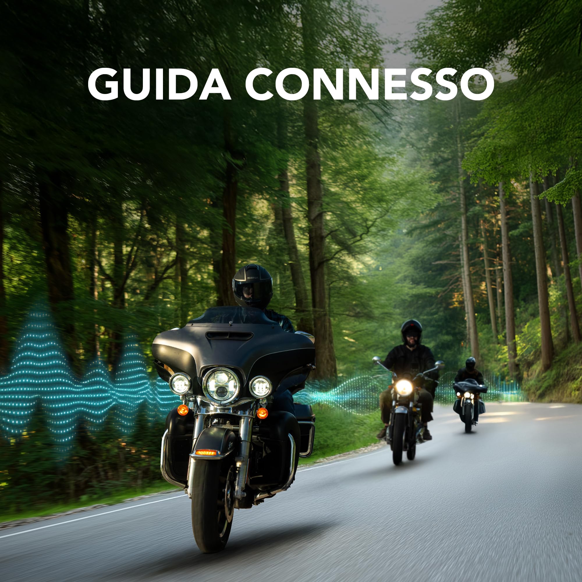 Sena Outrush 2 - Outrush 2 Casco modulare Intelligente per Moto con connettività Bluetooth e interfono Mesh Unisex Adulto