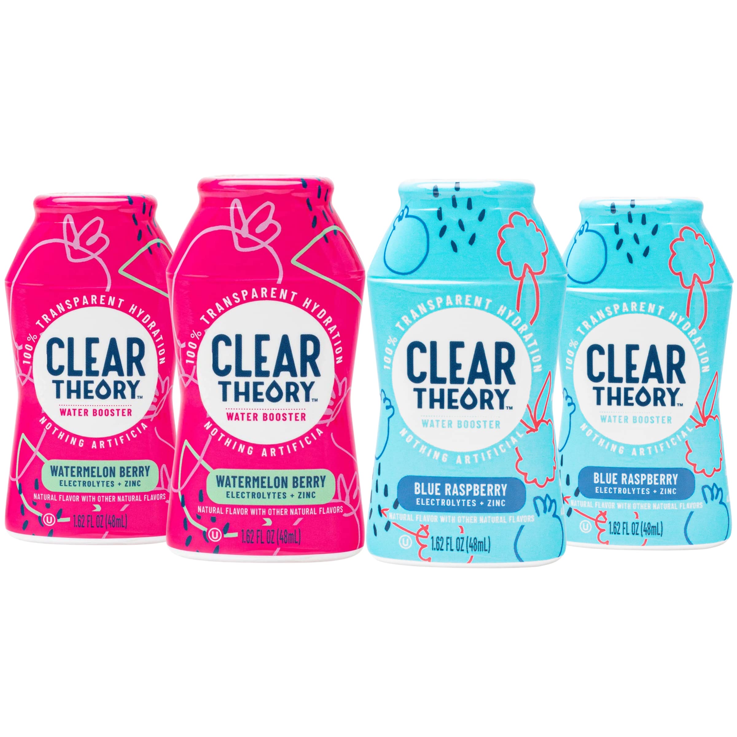 Buy Clear Theory Water Flavoring Drops with Electrolytes, Water