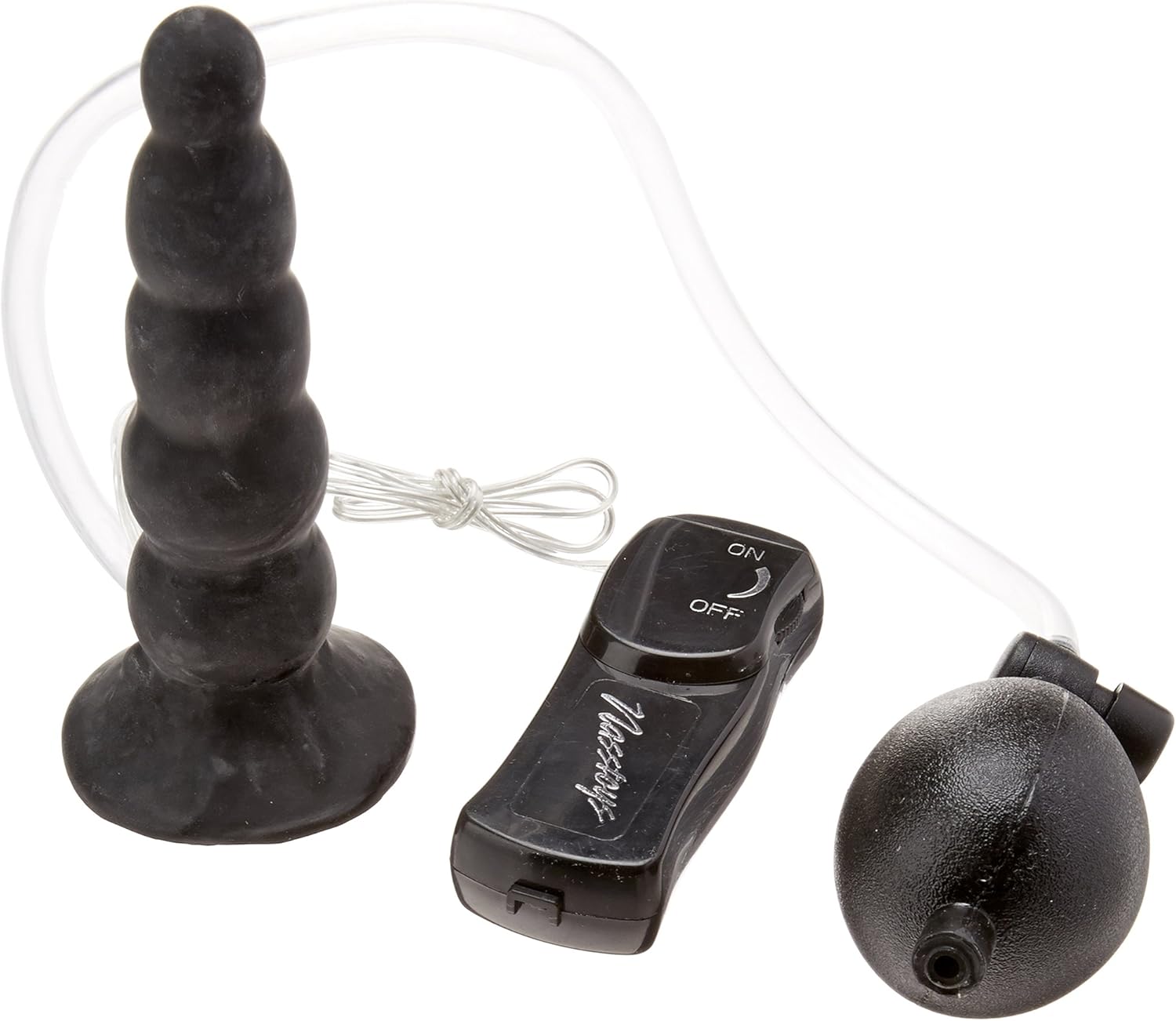 Novelties By Nasswalk Ram Inflatable Vibe Anal Expander, Black